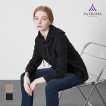 올리비아로렌 후드 프린트로고 티셔츠__VVCALYW9376