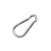 비너 스틸 14mm 안전용품 체인 DIY 공구 목공구 철물, 규격:14mm