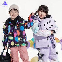 벡터 보드복 스키복 하의 구성