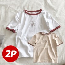 코마드 여성 위켄드 여름 반팔티셔츠 2P WTO290