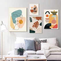 채우다 공간 유화DIY 명화그리기 거실그림 호크니 유화색칠하기 해바라기 유화그리기세트 추상화 모던화 팝아트 유화세트 미니유화 그리기 동물유화 그림 증정 1+1, 탑파라다이스04