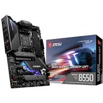 MSI MPG B550 게임 마더보드 탄소 WiFi 게임(AMD AM4 DDR4 PCIe 4.0 SATA 6Gb/s Dual M.2 USB 3.2 G, 단일옵션