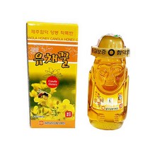 제주 유채꿀 580g, 단품, 단품