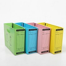 신화오피스 A4 문서보관상자 10장, 회색