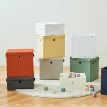 샘책장호환 한샘 폴리 수납바스켓 시리즈 3P 대/중/뚜껑 한샘온라인, 바스켓 중형 3P, 그레이(L)