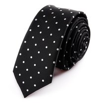 보우쌘 땡땡이 꽃무늬 슬림 남자 넥타이 5cm