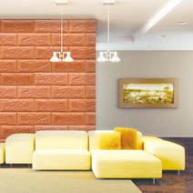 [부에다] 간편시공 접착식 폼블럭 1mX2.5m, 옵션:화이트