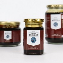 프리미엄 홍도 라지 조청 도라지차 홍도라 지청 도라지즙 약도 수제 진액, 250g