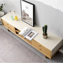 거실장티비다이 덮개 천 커버 서랍장협탁보테이블러너 HS HS1, 파라 펄 그레이(GE01)_50 x 280