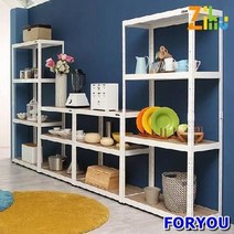 Foryou111 지후 빅사이즈 앵글선반 2단 앵글 철제 선반 조립식, 블랙, 상세페이지 참조