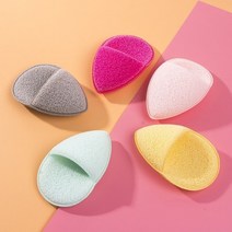 진동클렌저 전동클렌져 클렌징기계 천연 각질 제거 세안 퍼프 플러터 스폰지 딥 리무버 블랙 헤드 밴드 화장품 스폰지 페이셜 클린 도구, 회색
