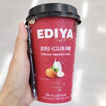 [홈플러스]이디야_토피넛시그니처라떼_300ML x 4개, 아이스박스포장