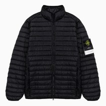 스톤아일랜드 명품 22FW 와펜 패치 DOWNTC 블랙 패딩 자켓 771541524V0029