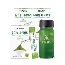 티젠 유기농 새싹보리 분말 30스틱 + 보틀증정, 단품없음