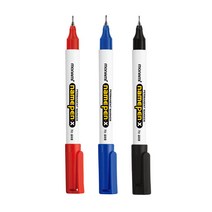 모나미 네임펜 X 가는글씨 1자루 12자루, 1자루 빨강