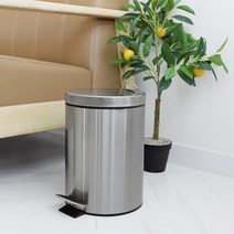 조용한 패달 휴지통 냄새방지 분리 심플 부드럽게열리는 간편한 발로밟는 위생적인