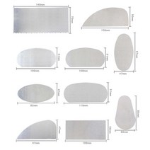 도자기 공예 물레 도예 도구 10pcs 점토 조각 성형 샤프 스테인레스 스틸 스크레이퍼