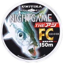 일본직발송 9. 유니치카(UNITIKA) 유니티카 (UNITIKA) 프롤로카본 라인 나이트 게임 더 아지 FC 150m 내추, One Size_0.6호  2.5lb, One Size_0.6호  2.5lb, 0.6호  2.5lb