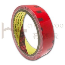 3M 강력 아크릴폼 양면테이프 24mm x 1.5M, 1개