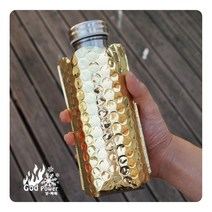 (아쇼핑)갓파워 중형 골드 (휴대용 보온 보냉 커버) 5EA커스커스190605등록 보온병커버 보냉커버 물병커버 휴대용보냉커버(아쇼핑)