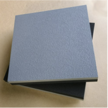 흡음 방음 방진 매트 250 x 250 x 36 mm, 블랙 그레이, 10개