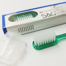 에스앤지 치과전용칫솔 성인이중슬림모 12개입 1박스, 19개