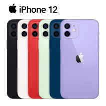 아이폰12 iphone12 64G /128GB 256GB 공기계 정품, 256GB블랙