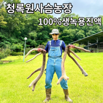 청록원사슴농장 녹용즙 액기스 1상자 30봉 보름분 (110ml) [원산지:국산], 60개, 십전대보세트 (+10000원), 110ml