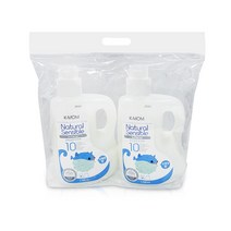 케이맘 유아 섬유유연제 상쾌한향 용기형, 2개, 1700ml