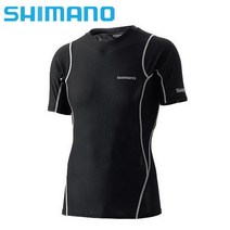 시마노 IN-083K SHIRT /쿨셔츠/쿨맥스셔츠/낚시용쿨셔츠 (형제피싱-GK), 블랙S-9826
