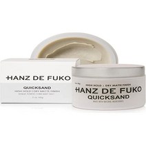 Hanz de Fuko Quicksand 프리미엄 남성 헤어 스타일링 왁스 56g, 1팩
