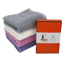 [송월타올]빠른 출고가 가능한 웨딩 답례품1 (세면타올1장 띠지 속지포함), 보라(Violet)