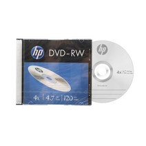 hp DVD-RW 1장 4.7GB 4배속