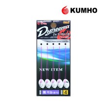 금호조침 KF-349 무미늘 (붕어) 다이니마 묶음 바늘, 10개