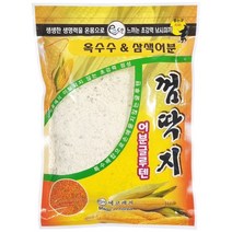 에코레져 옥수수 껌딱지 어분글루텐 삼색어분, 1개