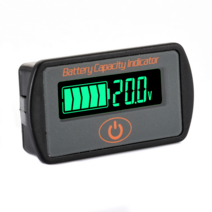 LCD 무선 배터리 잔량 표시계 전력계 적산계 차박, 12V 납산