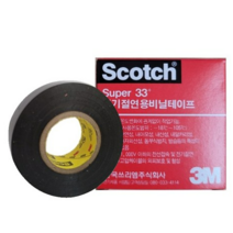 3M 33 전기절연용 비닐테이프 19mm x 10M, $7