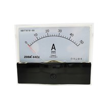 44C2-A 20A 100A/75mV DC 아날로그 미터 패널 앰프 전류 포인터 게이지 션트 100*80MM 1 개, 09 DC250A(75mV)