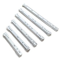 아이베란다 서랍장 싱크대 옷장 서랍 가구 레일 백색레일 철레일 IV, 500mm