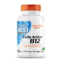 닥터스베스트 풀리 액티브 B12 1500mcg 베지 캡, 60개입, 1개
