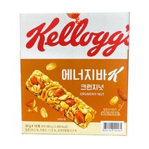 켈로그 에너지바K 크런치넛, 16개, 30g