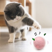 [펫케어] 뉴질랜드산 양모 고양이 장난감 캣드리볼(3P), 상세 설명 참조