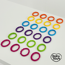 도로링 고리링 고리 장난감 아기 체육관 소근육 발달 치발기