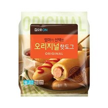 청정원 쫀득쫀득 오리지널 핫도그 냉동 10개입 육즙 어린이간식 750g 가정간편식 자취음식, 7세트