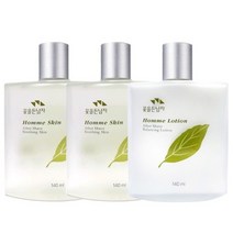 꽃을든남자 옴므 스킨 로션 140ml 선택3개 이모션 기초화장품, 1세트, 스킨 140ml x 2개 + 로션 140ml 1개
