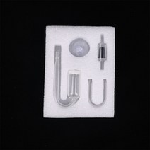 이산화탄소경보기 공기측정 co2감지이산화탄소 체크 밸브 키트 수족관 CO2 분무기 유리 디퓨저 스테인레스, 01 black