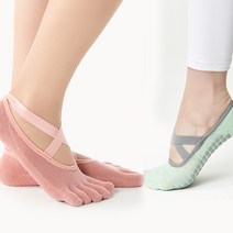 필라테스 요가 논슬립 여성 발가락 양말