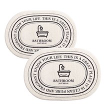 루나뷰링 물기흡수 욕실 극세사 발매트 1+1, 03-욕조+욕조