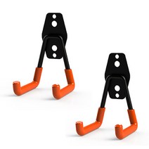 2pcs/세트 철벽 장착 벽 후크 더블 후크 스토리지 도구 차고 행거, 3