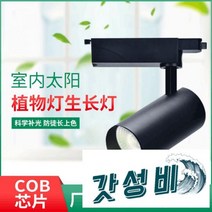 등 풀스펙트럼 원예 꽃집 다육보광등 벽 레일등, 20w [화이트 ] 4000K